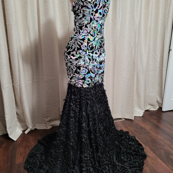 Hand made Prom,Evening, formal party Dresses new L - Picture 9 of 9